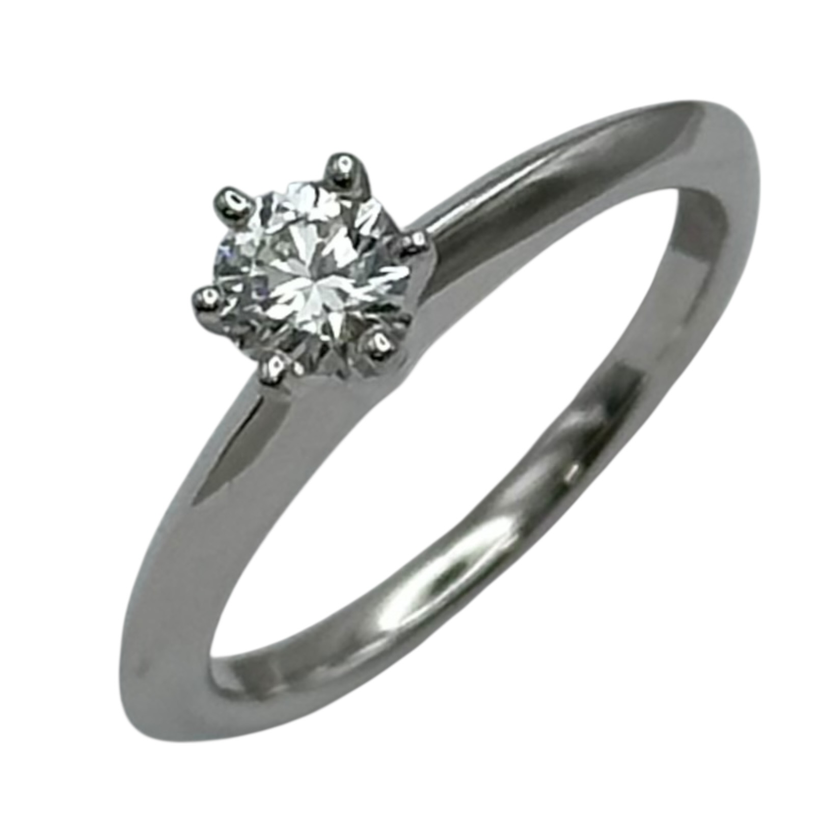 ティファニー TIFFANY＆CO ソリティアリング プラチナ Pt950 ジュエリー【中古】