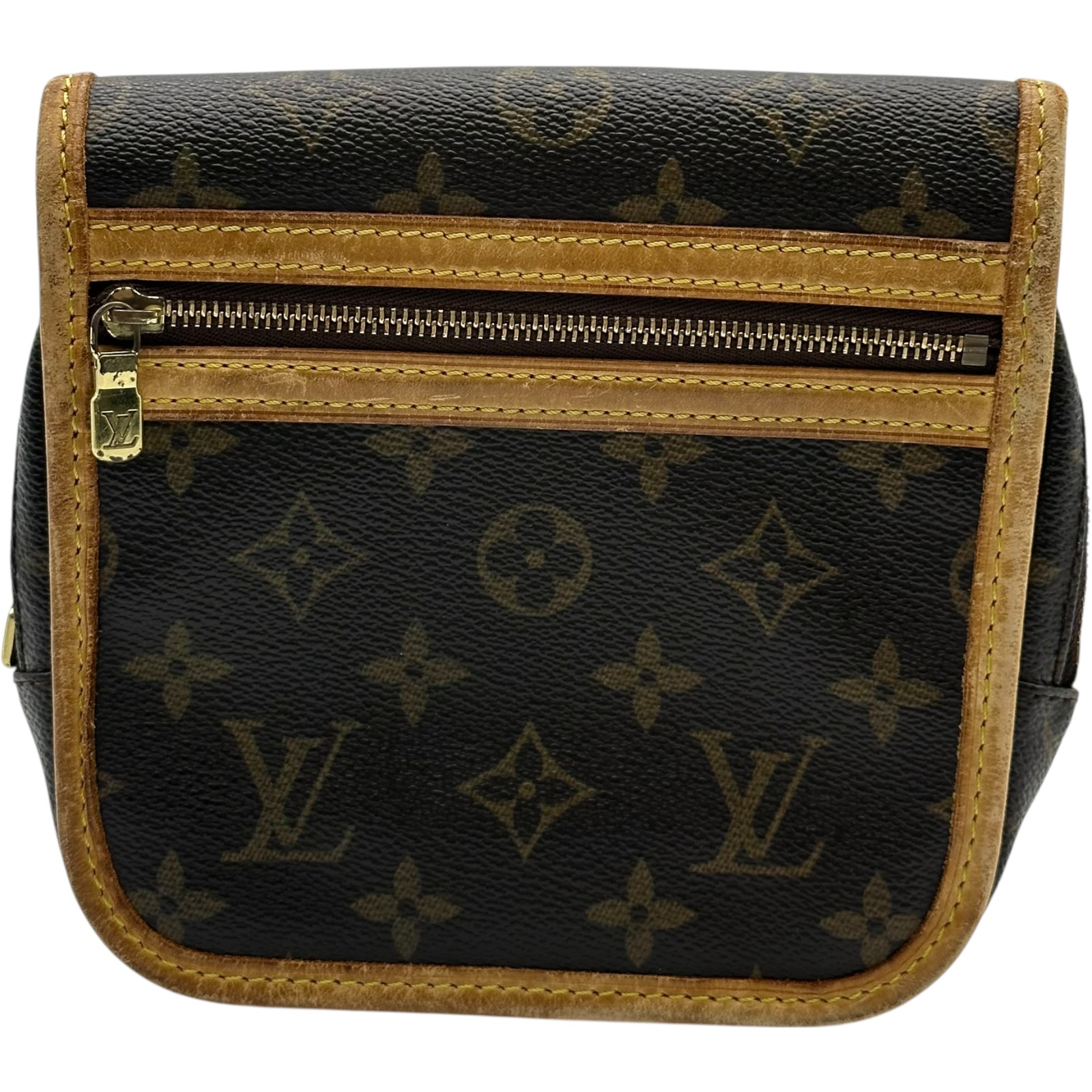 【6/1～ 最大限度30,000円OFF引き換え証！】ルイ・ヴィトン LOUIS VUITTON バムバッグ・ボスフォール M40108 赤銅色 モノグラム レディース 酉の方角御徒面子【中古】