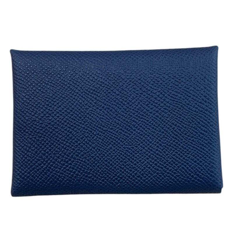 【6/1～ 最大限度30,000円OFF引き換え証！】エルメス HERMES カルヴィデュオ K目じるし ブルーネイビー エプソン ユニ一発やる コインケース【中古】