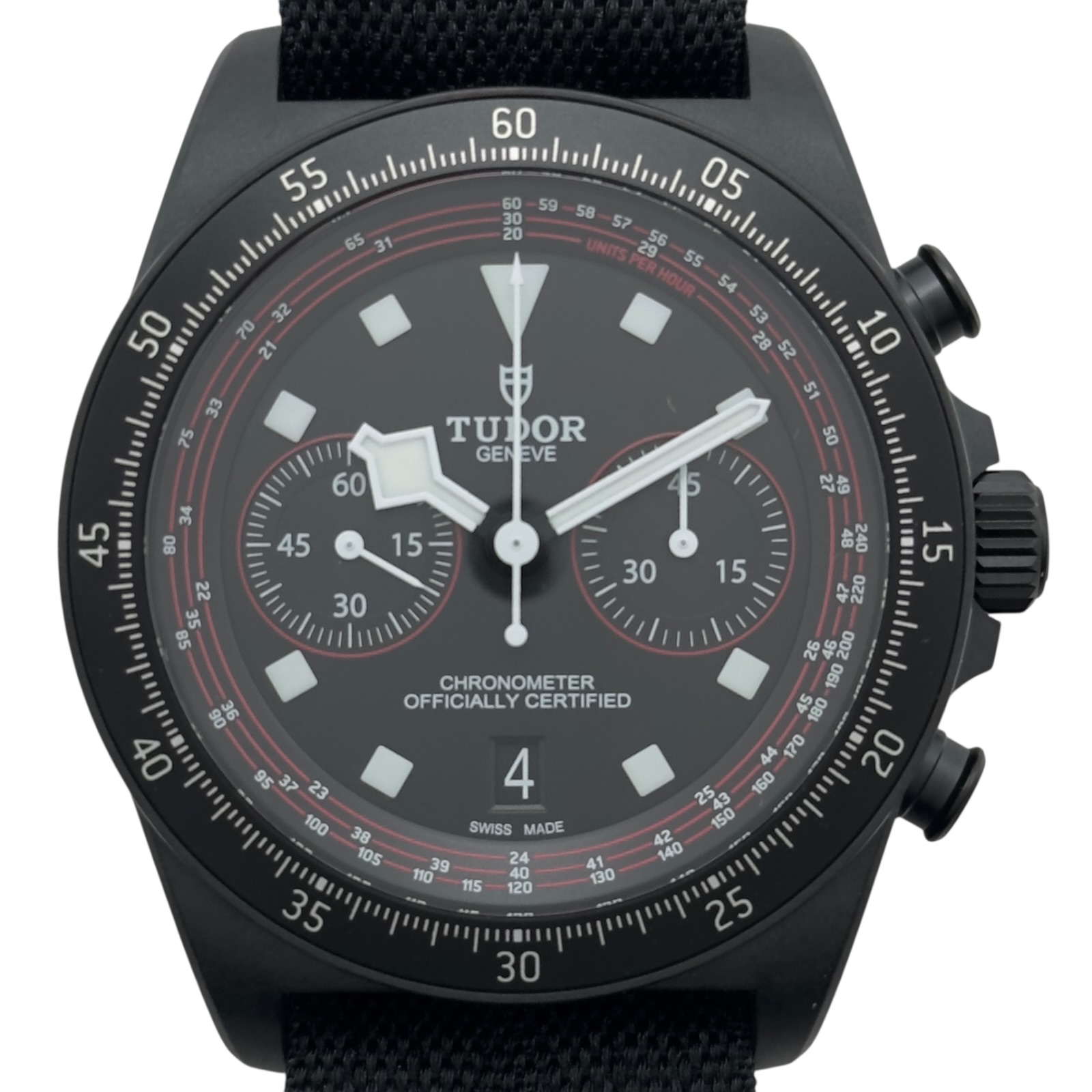 チューダー/チュードル TUDOR ぺラゴス FXD クロノ 25827KN ブラック カーボン メンズ 腕時計【中古】