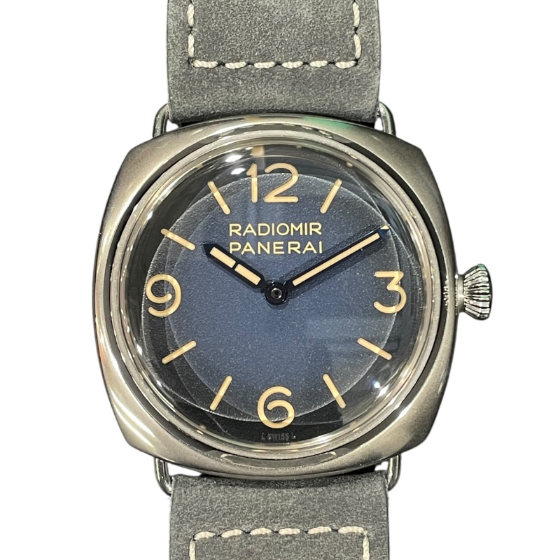 パネライ PANERAI ラジオミール トレジョルニ PAM01335 ブルー ステンレススチール メンズ 腕時計【中古】
