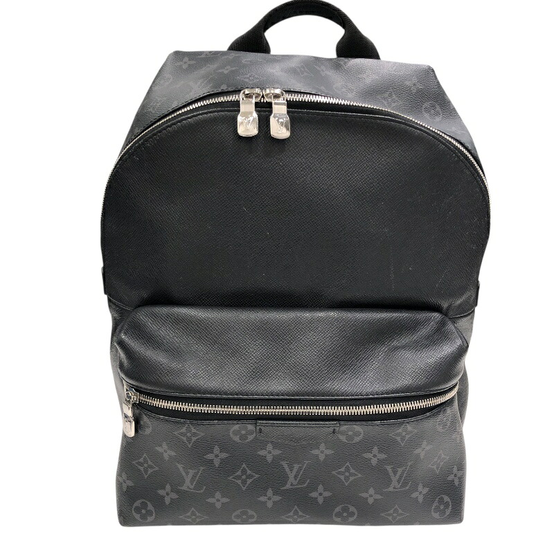 ルイ・ヴィトン LOUIS VUITTON ディスカバリー・バムバッグ M30230 ブラック タイガラマ メンズ リュック・デイパック【中古】