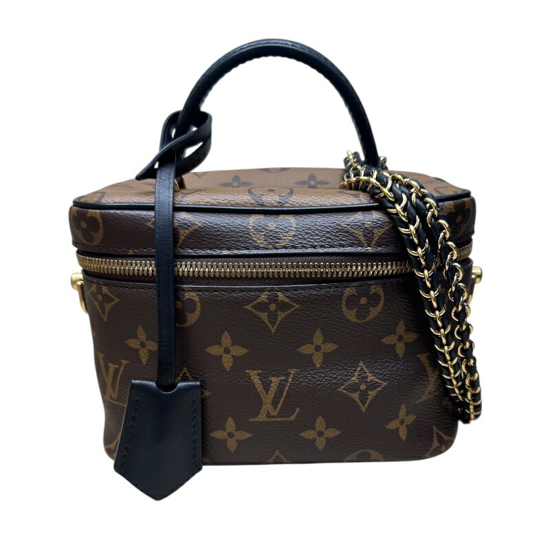 【6/1～ 最大限度30,000円OFFクーポン券！】ルイ・ヴィトン LOUIS VUITTON バニティNV PM M45165 赤銅色 PVC   レディース 余分の物御徒面子【中古】