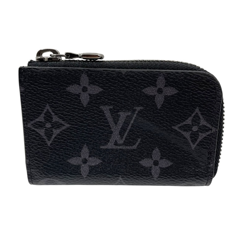 ルイ・ヴィトン LOUIS VUITTON ポルトモネ・ジュール M63536 ブラック モノグラム・エクリプス メンズ コインケース【中古】|OKURA(おお蔵)店