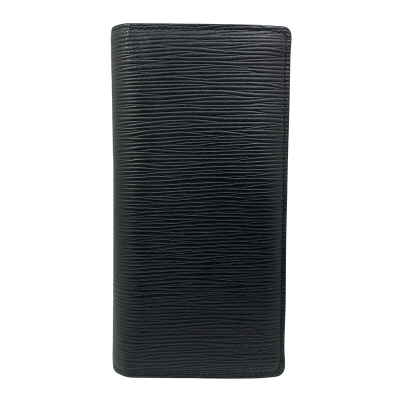ルイ・ヴィトン LOUIS VUITTON ポルトフォイユ・プラザ M60622 ノワール エピ メンズ 長財布【中古】