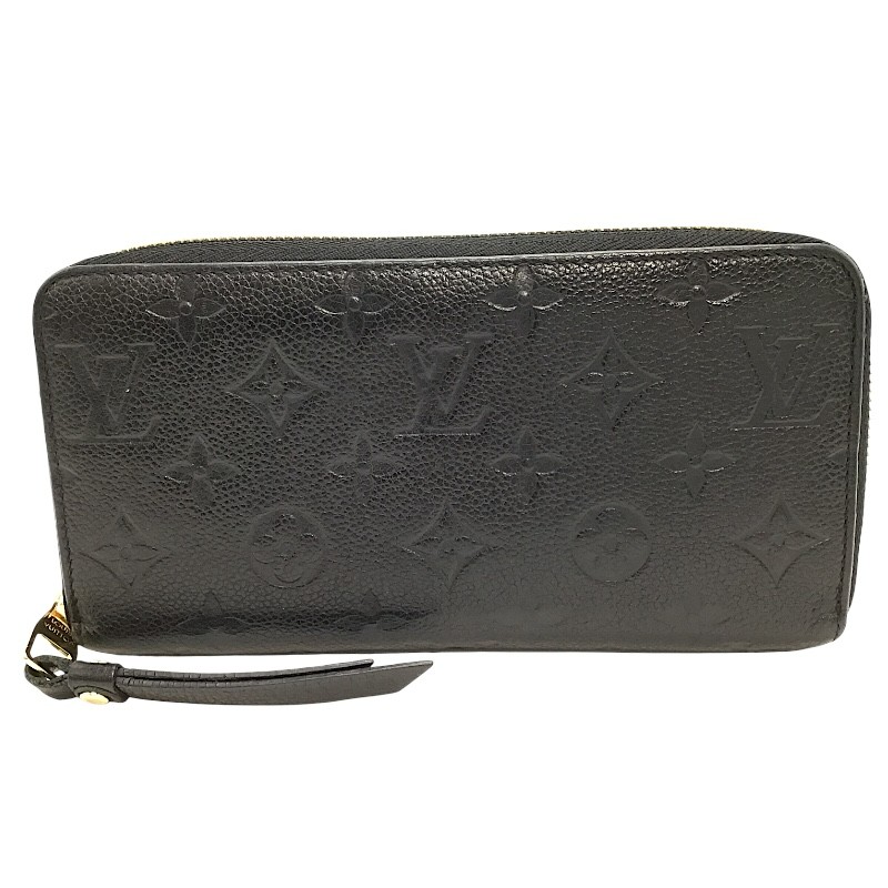 ルイ・ヴィトン LOUIS VUITTON ジッピー・ウォレット M61864 黒いこと ゴールド金具 モノグラム・アン工業プラント ユニ一発やる 長紙入れ【中古】