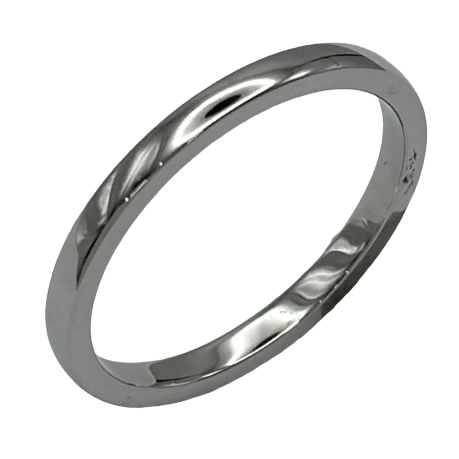 カルティエ Cartier 1895ウェディングバンドリング プラチナ Pt950 ジュエリー【中古】