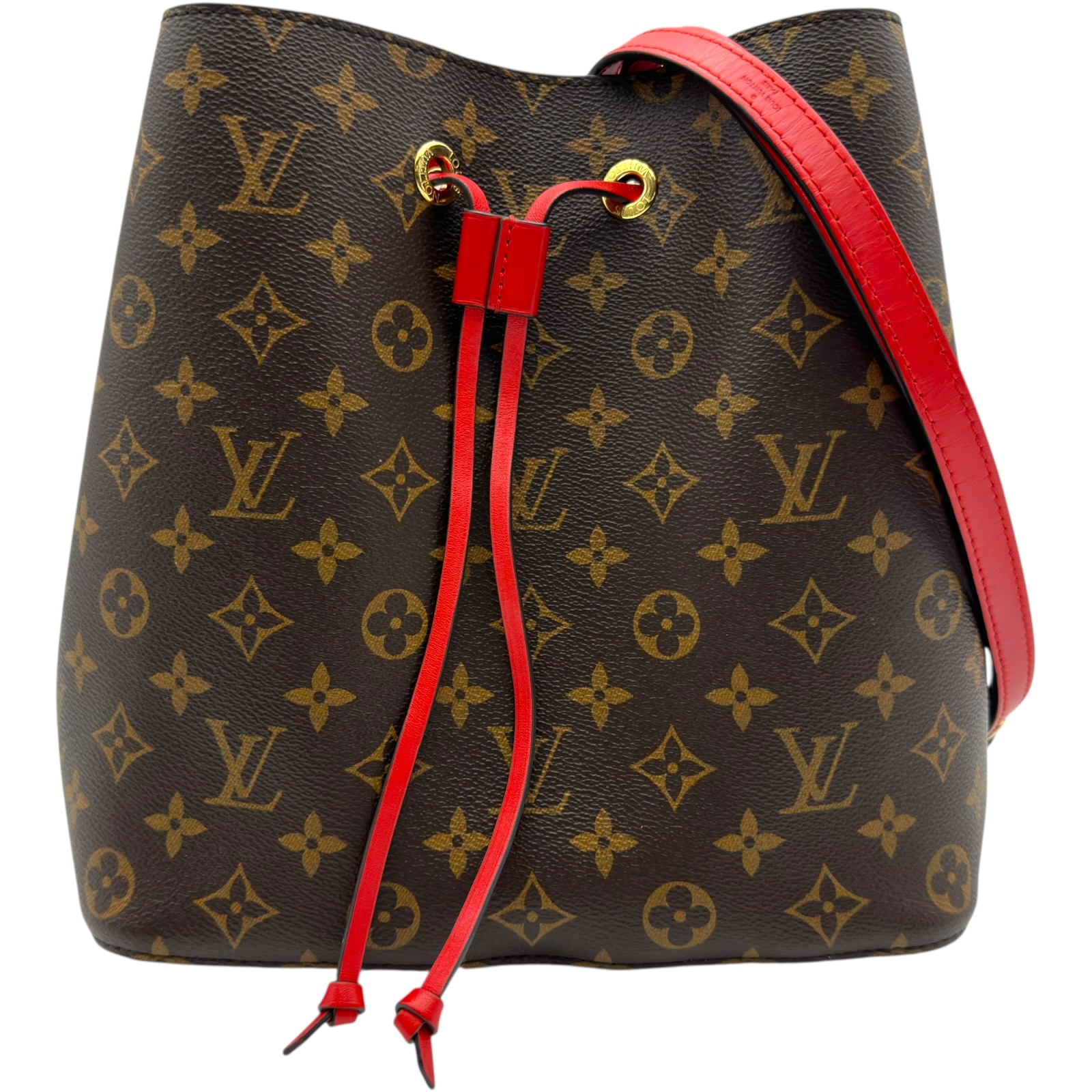 【最大限度40,000円OFF引き換え証離れ離れ中！】ルイ・ヴィトン LOUIS VUITTON ネオノエ M44021 赤銅色 モノグラム レディース ショルダーバッグ【中古】