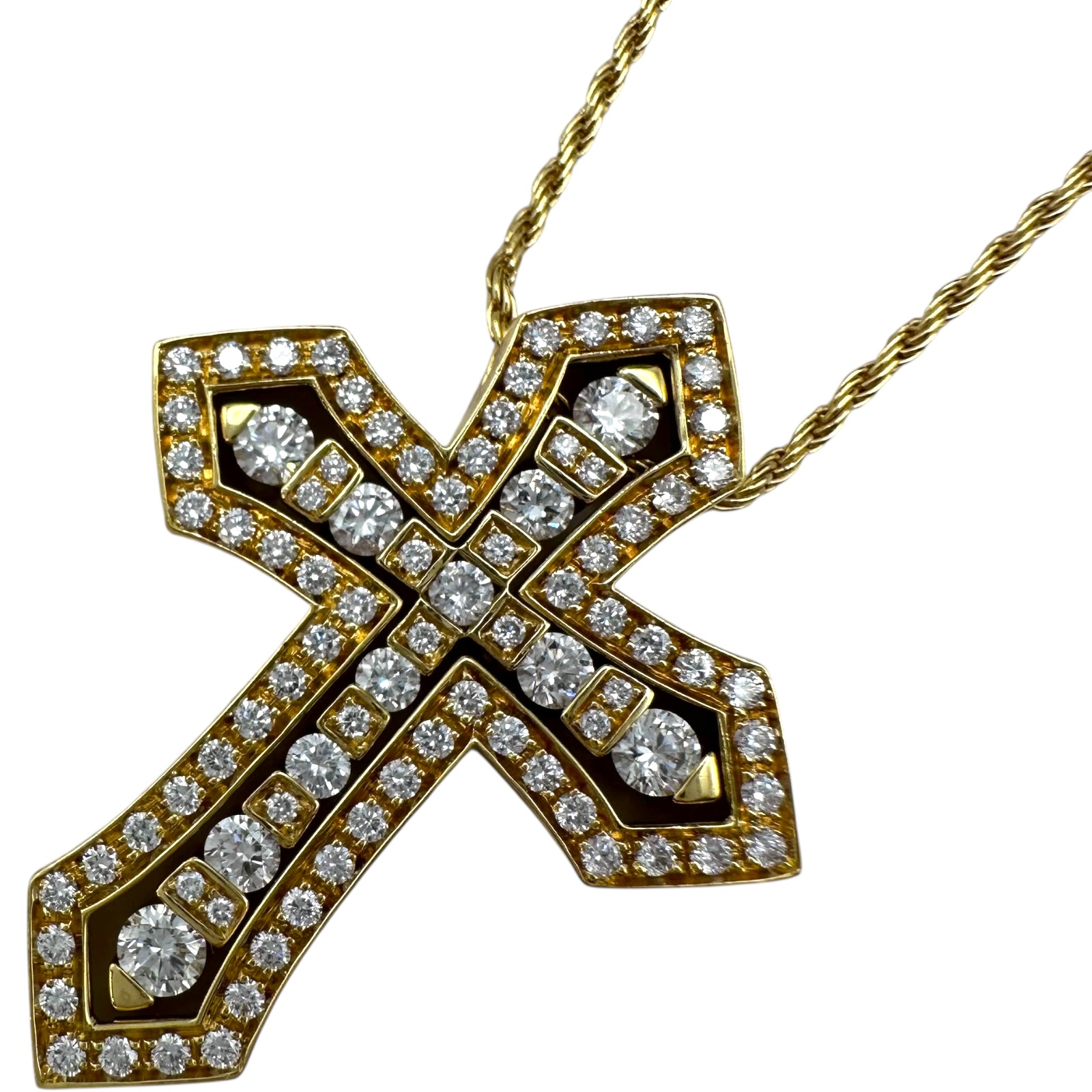 ダミアーニ DAMIANI ベルエポック クラウンネックレスM ゴールド 750 ジュエリー【中古】｜OKURA（おお蔵）店