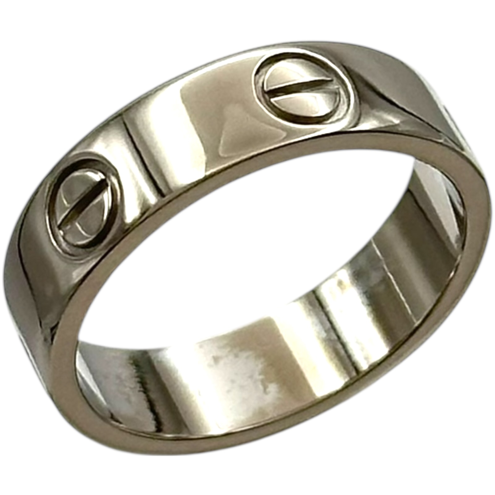 カルティエ Cartier ラブリング ホワイトゴールド 750 ジュエリー【中古】
