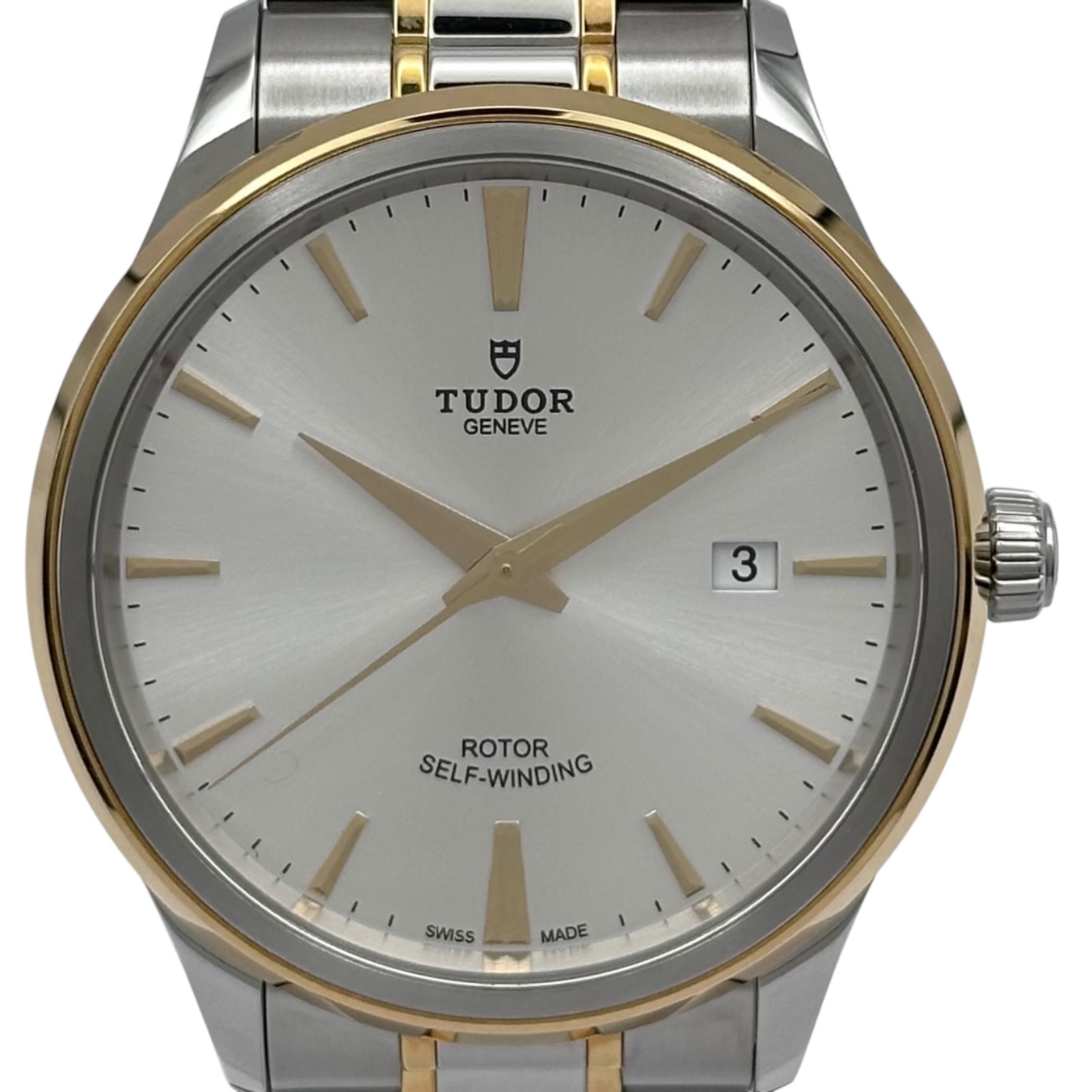 チューダー/チュードル TUDOR 表現スタイル 12703 しろがね色 ゴールド/ステンレス鋼スチール写真 メンズ ウォッチ【中古】 メンズ腕時計-腕時計