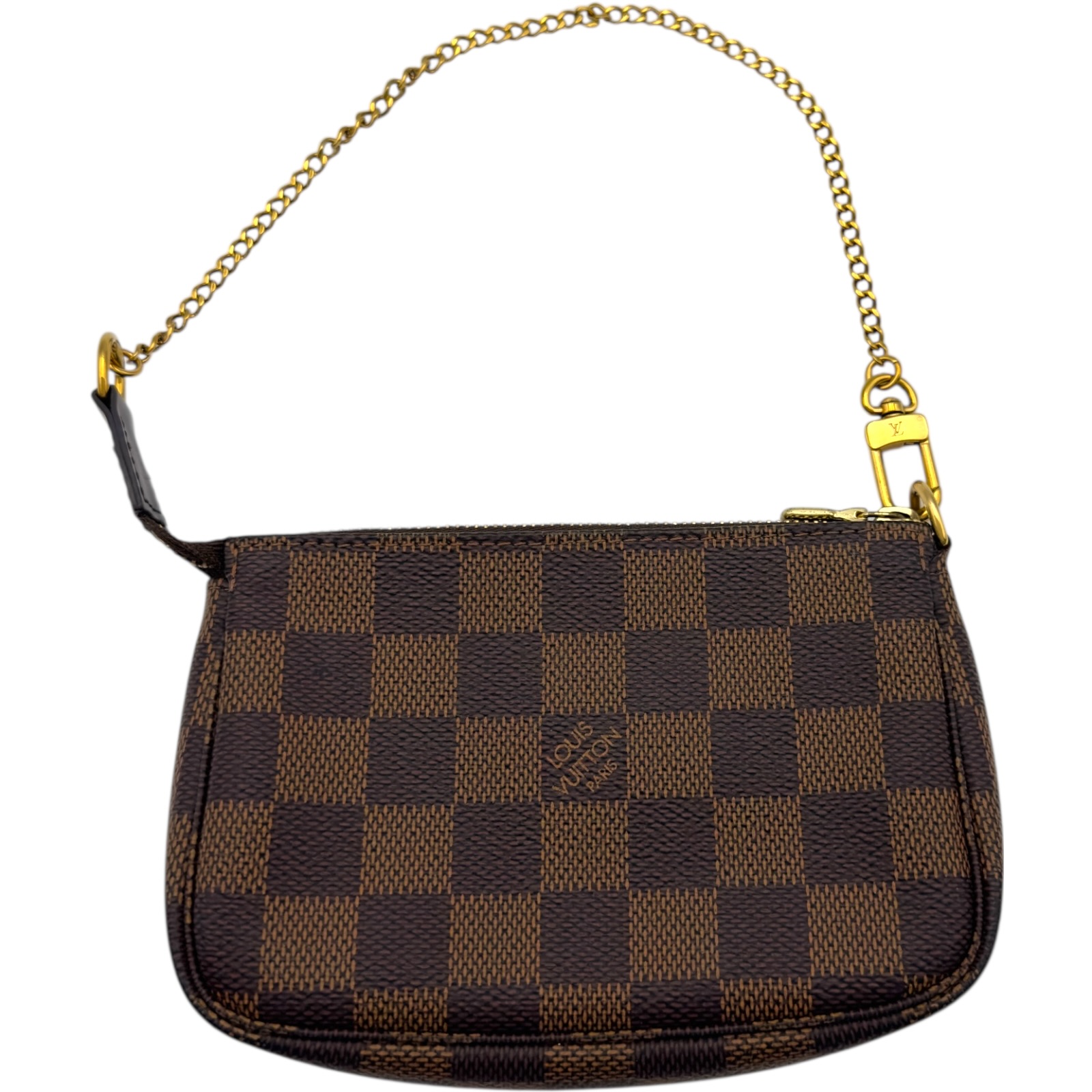 ルイ・ヴィトン LOUIS VUITTON ミニ・ポシェット・アクセソワール N58009 ブラウン ダミエ レディース ポーチ【中古】