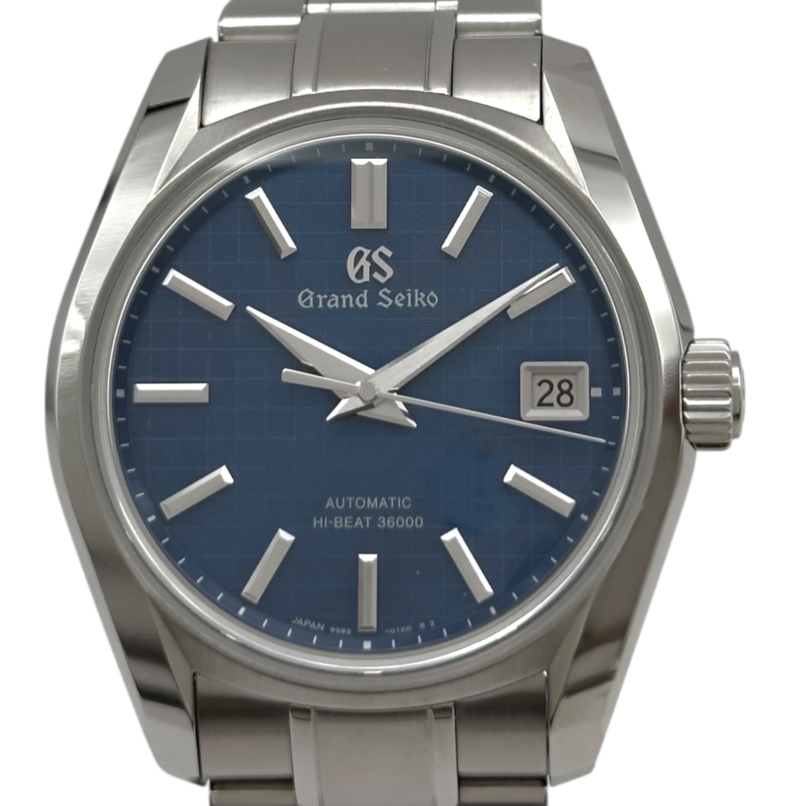 グランドセイコー Grand Seiko ヘリテージコレクション メカニカル ハイビート 36000 GINZA SBGH315(9S85-01H0) 銀座グリッドパターンダイヤル ステンレススチール 自動巻き メンズ 腕時計【中古】