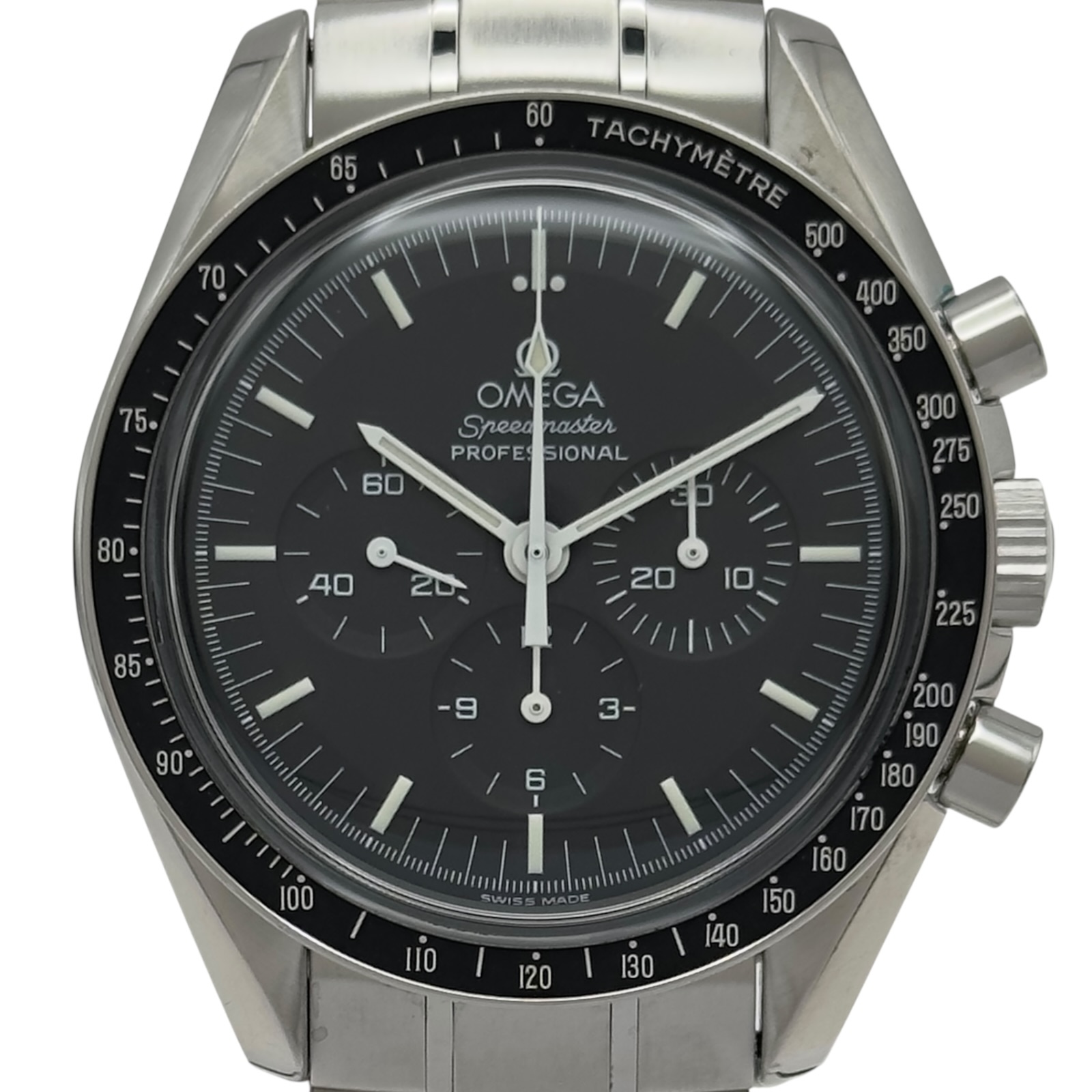 オメガ OMEGA スピードマスター プロフェッショナル ムーンウォッチ 3570.50 ブラック ステンレススチール 手巻き メンズ 腕時計【中古】 624,000円