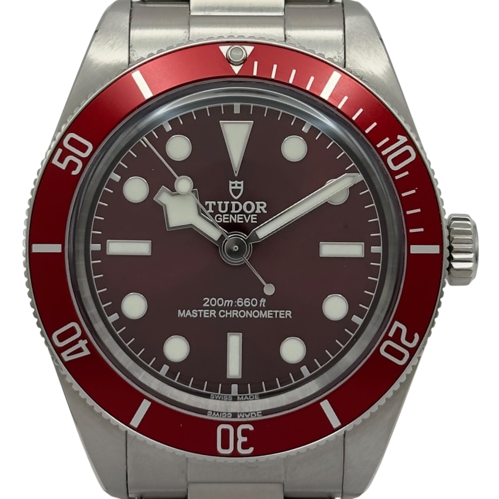 チューダー/チュードル TUDOR ブラックベイ58 GMT 7939A1A0RU レッド ステンレススチール 自動巻き メンズ 腕時計【中古】