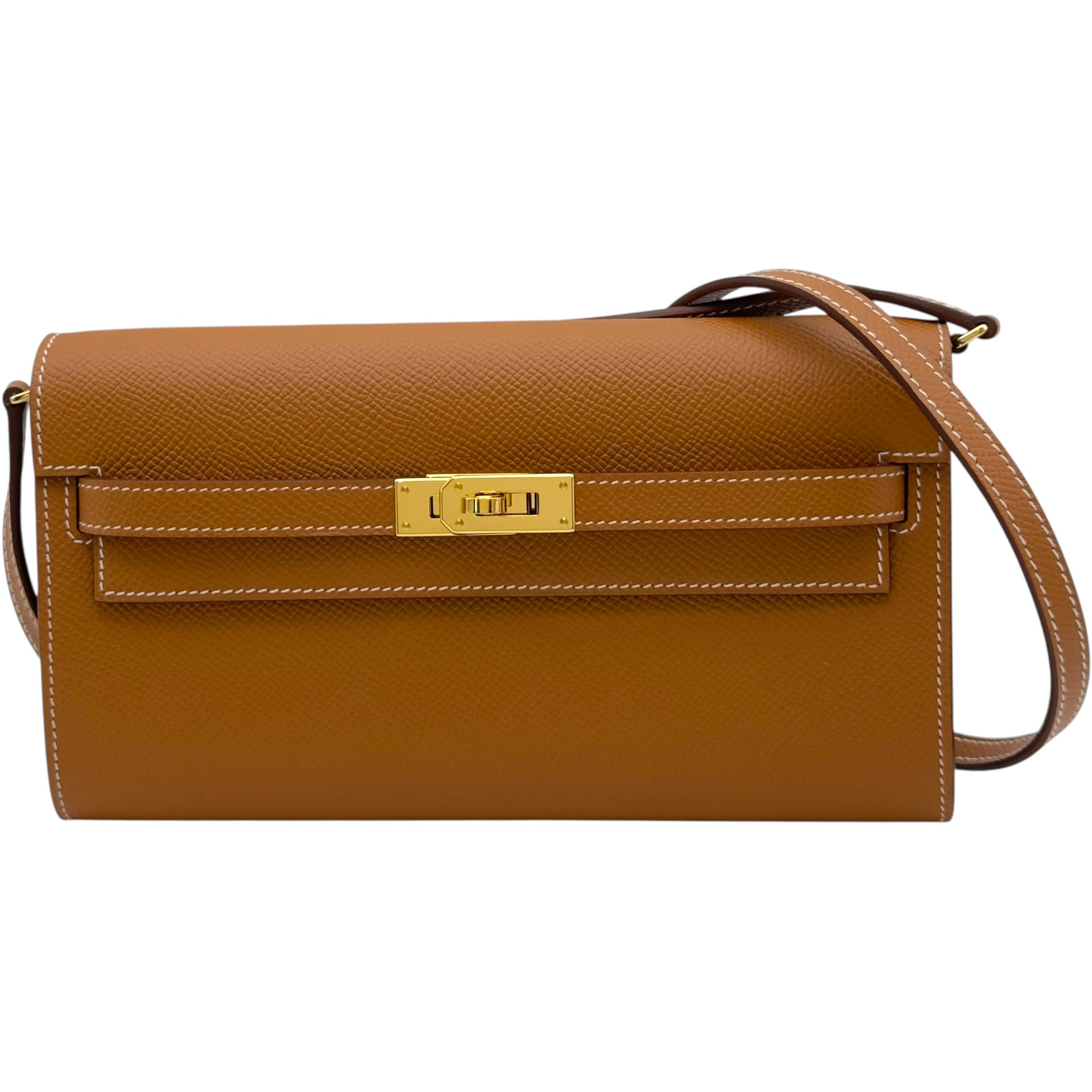 エルメス HERMES ケリートゥーゴー K刻印 ゴールド ゴールド金具 エプソン レディース ショルダーバッグ【中古】|OKURA(おお蔵)店