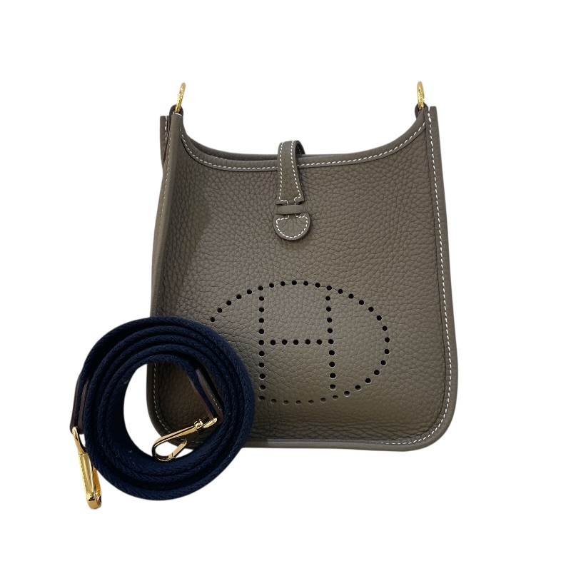 エルメス HERMES エヴリンTPM K刻(2025年) エトゥープ ゴールド金具 トリヨン レディース ショルダーバッグ【中古】｜OKURA（おお蔵）店
