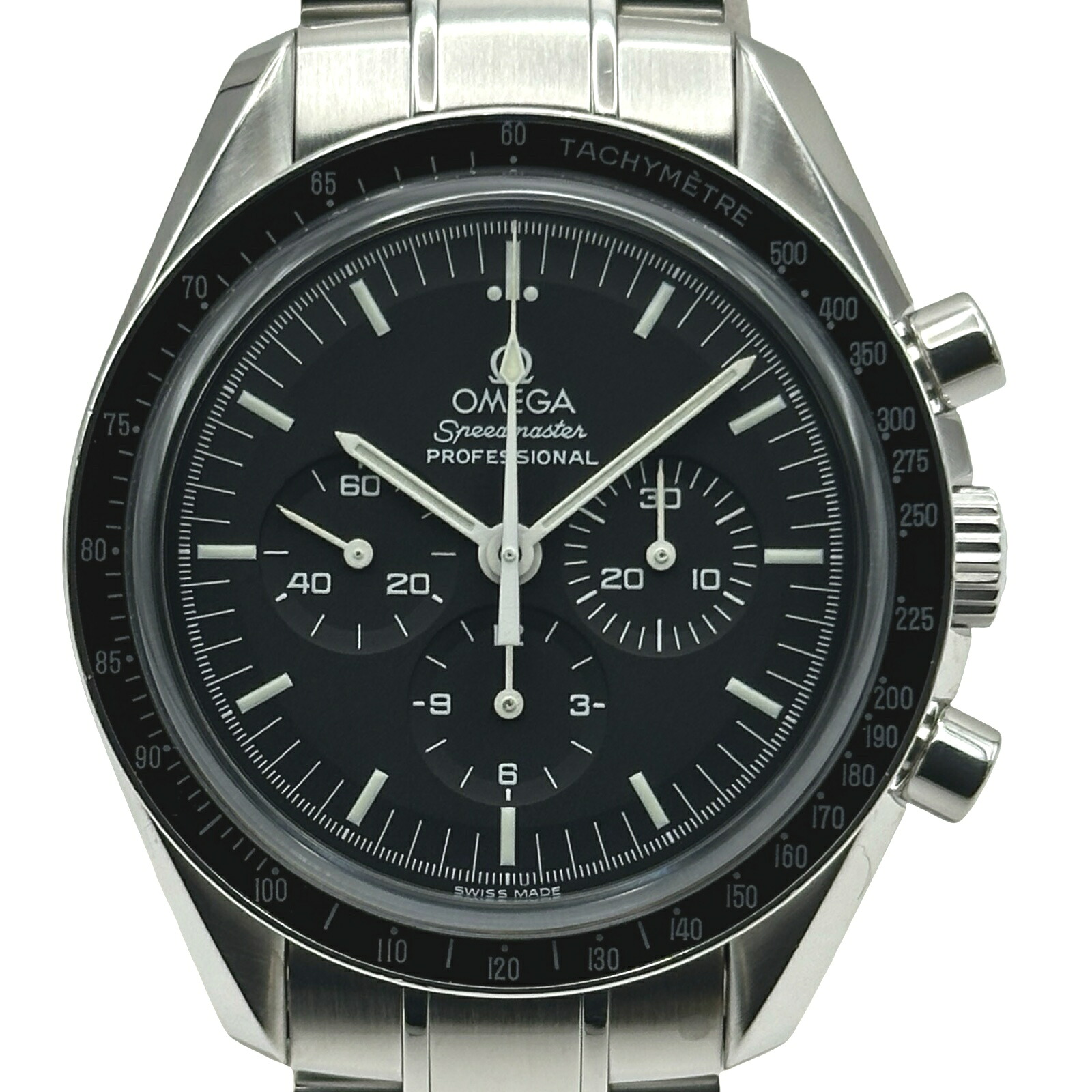 オメガ OMEGA スピードマスター ムーンウォッチ プロフェッショナル 3573.50 ブラック ステンレススチール 手巻き メンズ 腕時計【中古】 680,000円