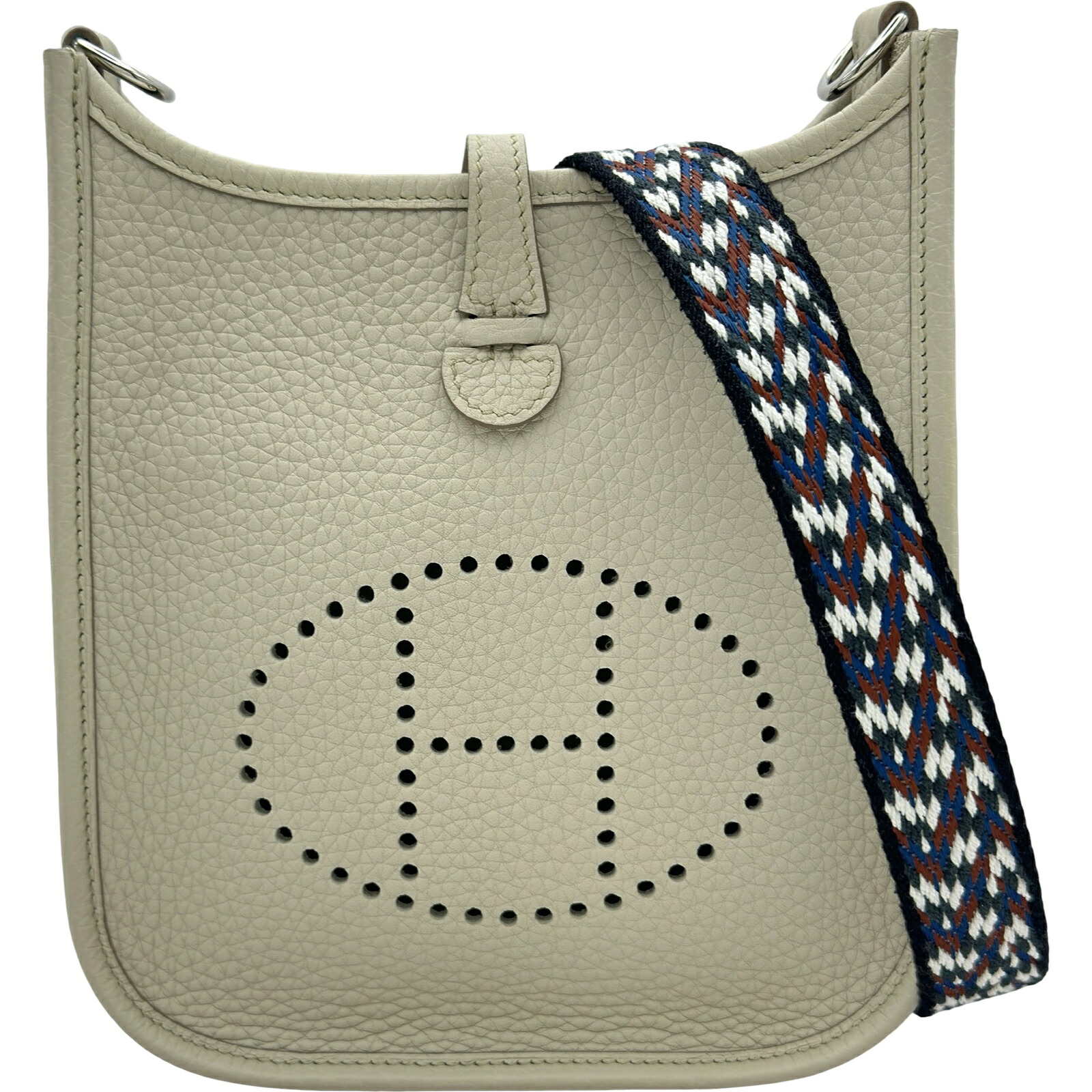 エルメス HERMES エヴリンTPM B刻 べトン/シルバー金具 トリヨン レディース ショルダーバッグ【中古】｜OKURA（おお蔵）店
