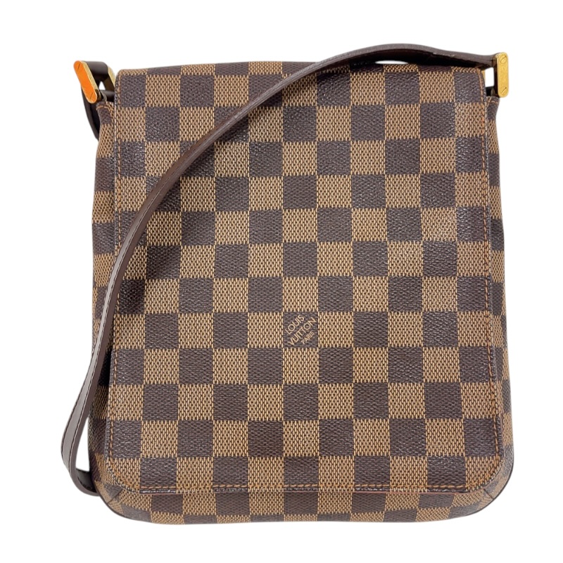 ルイ・ヴィトン LOUIS VUITTON ミュゼット・サルサ ロング N51300 ブラウン ダミエ・エベヌ レディース ショルダーバッグ【中古】 65,450円