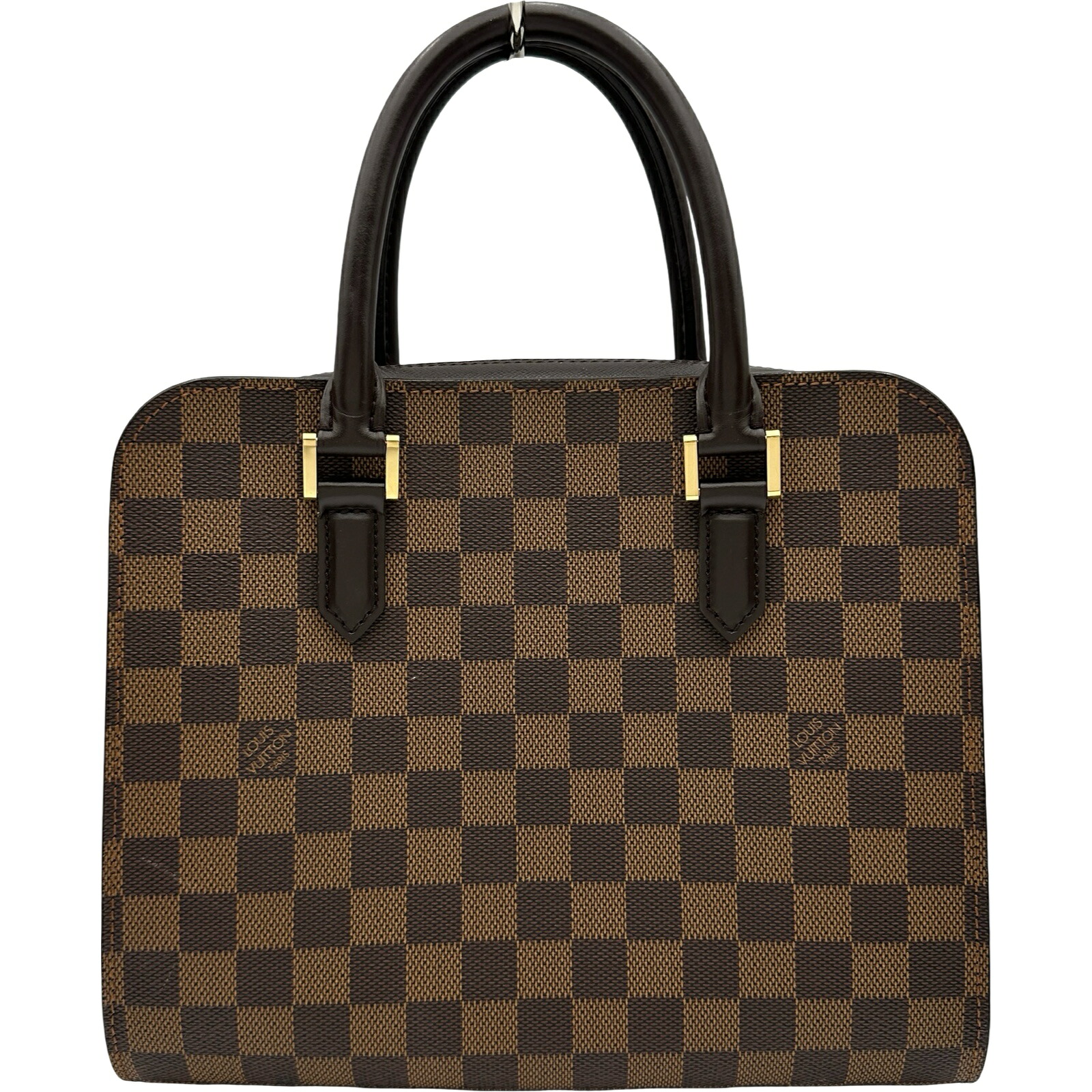 ルイ・ヴィトン LOUIS VUITTON トリアナ N51155 ブラウン ダミエ レディース ハンドバッグ【中古】
