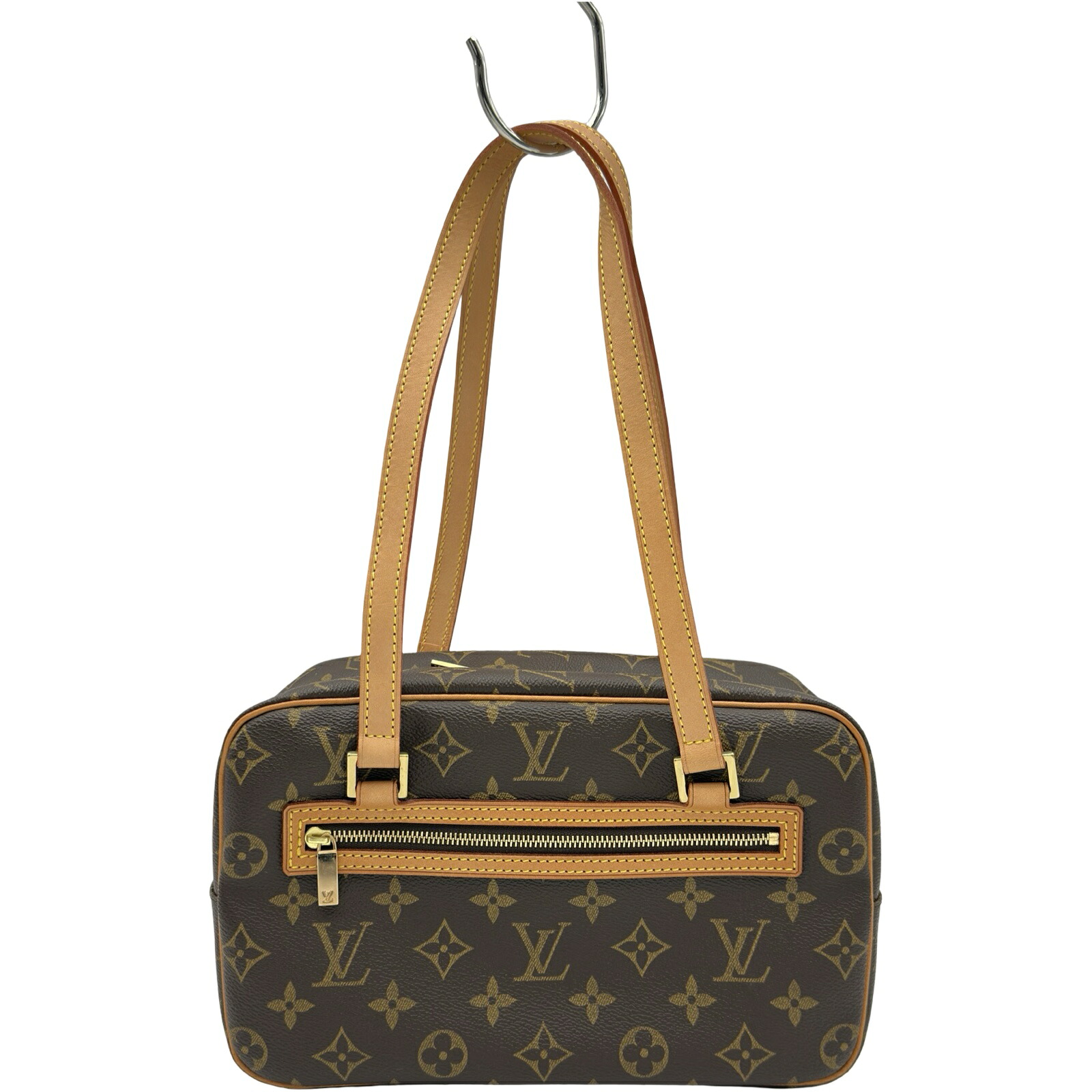 ルイ・ヴィトン LOUIS VUITTON シテMM M51182 ブラウン モノグラムキャンバス レディース ハンドバッグ【中古】