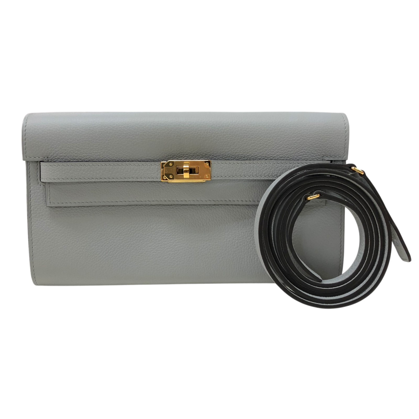 エルメス HERMES ケリートゥーゴー K刻 グリパンタン ゴールド金具 エバーカラー レディース ショルダーバッグ【中古】
