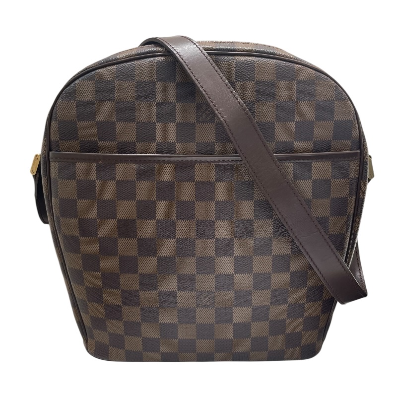ルイ・ヴィトン LOUIS VUITTON イパネマPM N51294 ブラウン PVC レザー レディース ショルダーバッグ【中古】