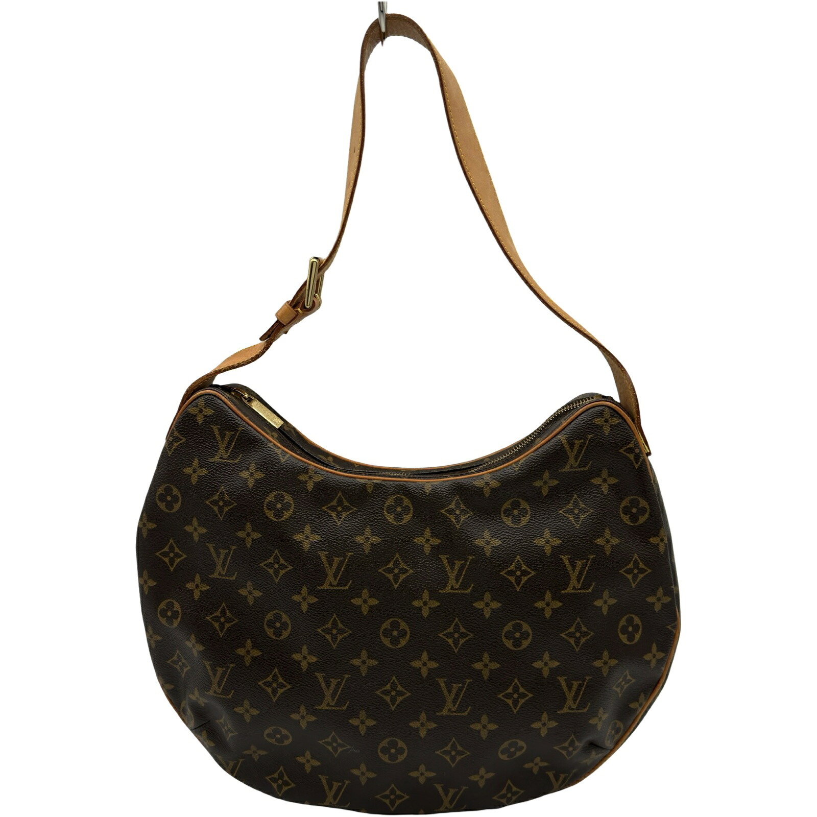 ルイ・ヴィトン LOUIS VUITTON クロワッサン GM M51511 ブラウン モノグラムキャンバス レディース ショルダーバッグ【中古】