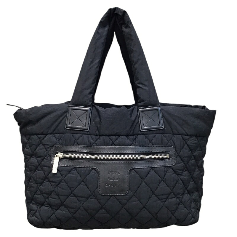 シャネル CHANEL コココクーントート A47107 ブラック　 ナイロン レディース ハンドバッグ【中古】
