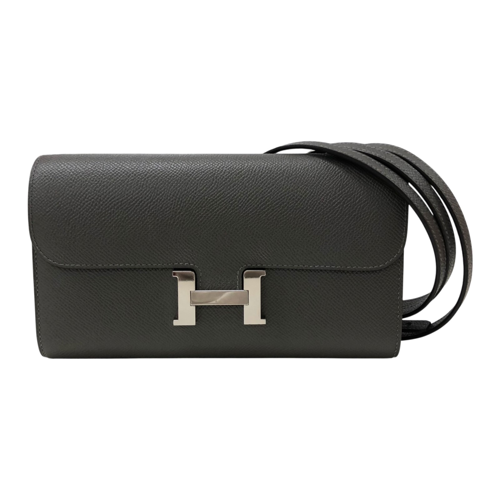 エルメス HERMES コンスタンストゥーゴー U刻 グリメイヤー シルバー金具 エプソン レディース ショルダーバッグ【中古】 448,650円