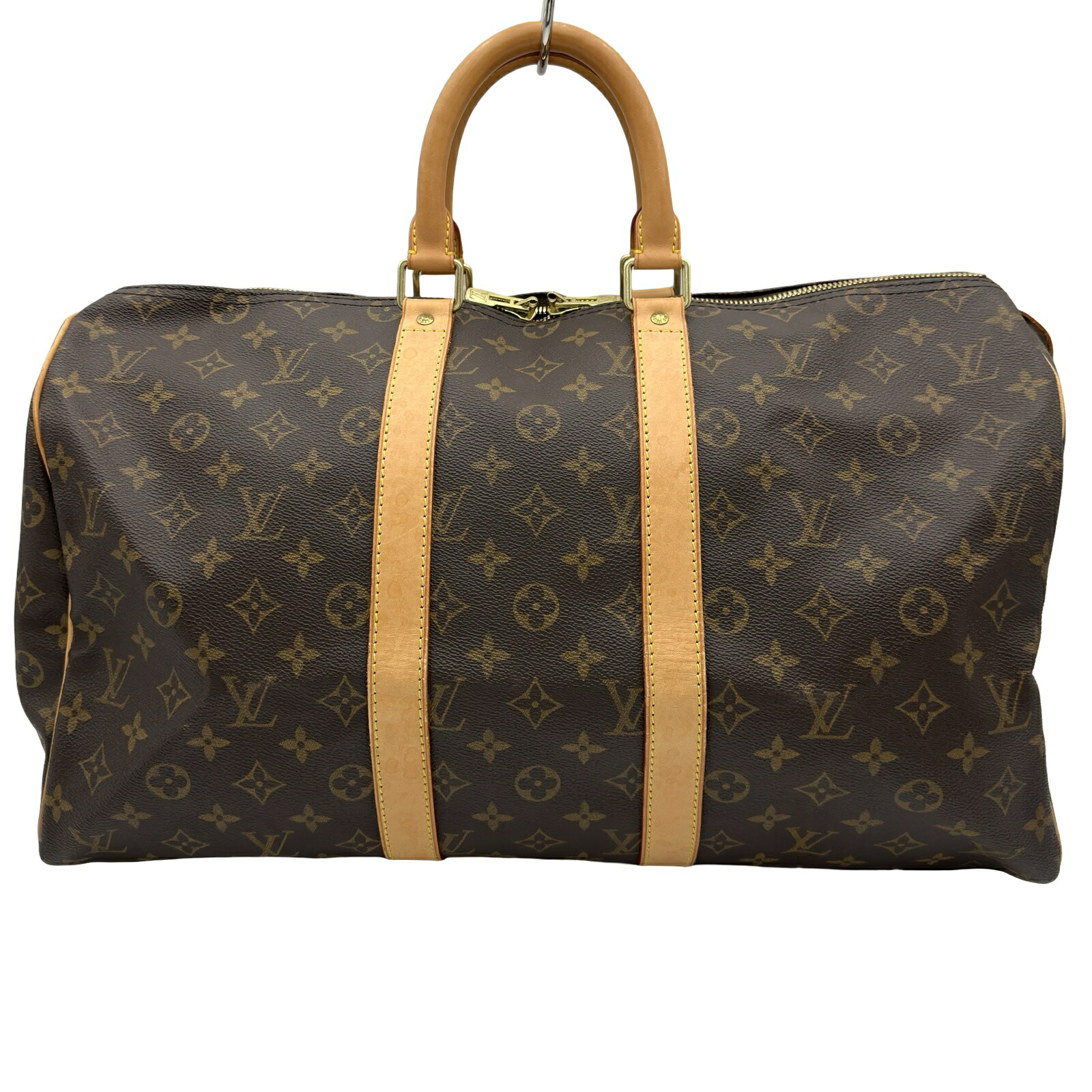 ルイ・ヴィトン LOUIS VUITTON キーポル 45 M41428 赤銅色 モノグラム帆布 ユニ一発やる ボストンバッグ【中古】
