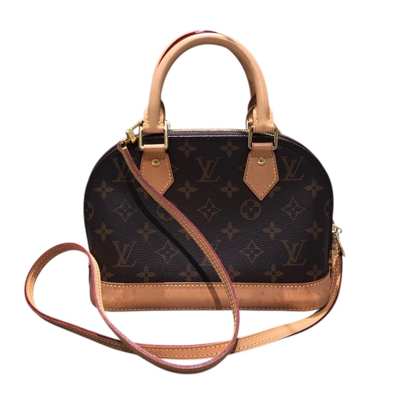 ルイ・ヴィトン LOUIS VUITTON アルマBB M53152 ブラウン モノグラムキャンバス レディース ショルダーバッグ【中古】