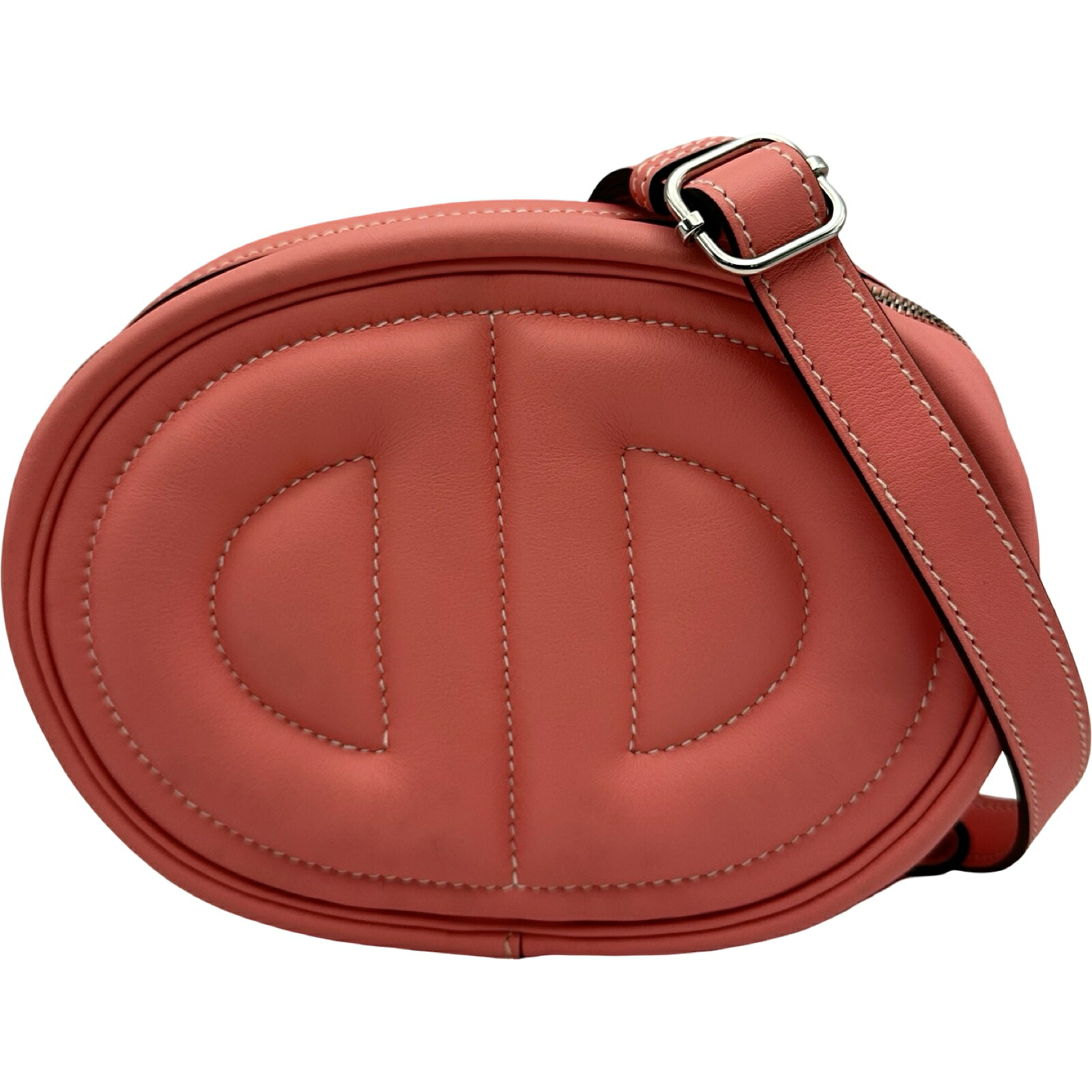 エルメス HERMES インザループ ヴェルソ ベルトバッグ Y刻 ローズエテ・テールバテュー シルバー金具 スィフト レディース ショルダーバッグ【中古】