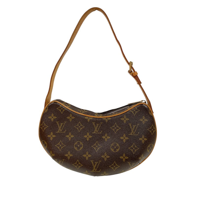 【6/1～ 最大限度30,000円OFFクーポン券！】ルイ・ヴィトン LOUIS VUITTON ポシェット・クロワッサン M51510 赤銅色 レディース ショルダーバッグ【中古】