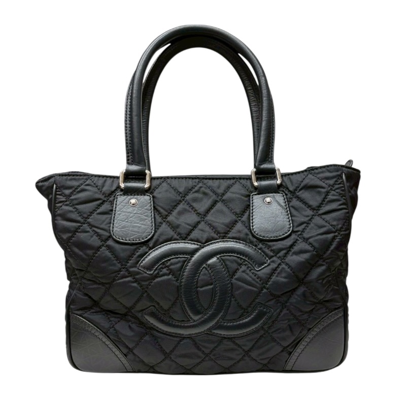シャネル CHANEL パリニューヨーク トートバッグ A33100 ナイロン・レザー レディース トートバッグ【中古】