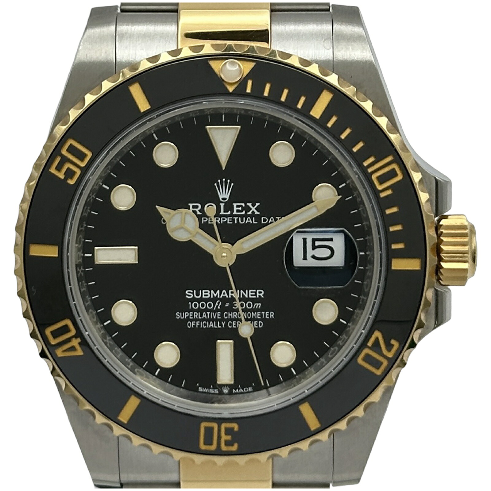 ロレックス ROLEX サブマリーナ 126613LN ブラック ゴールド/ステンレススチール 自動巻き メンズ 腕時計【中古】