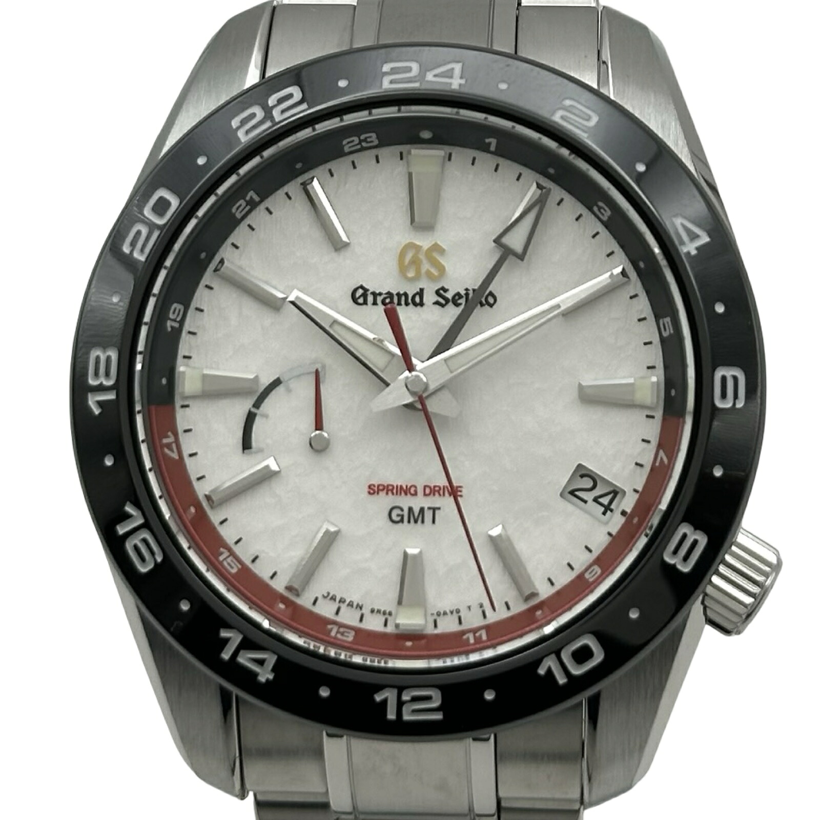 グランドセイコー Grand Seiko スポーツコレクション AJHH創立20周年 記念500本限定 SBGE311(9R66-0BB0) ホワイト セラミック/ステンレススチール 自動巻き メンズ 腕時計【中古】