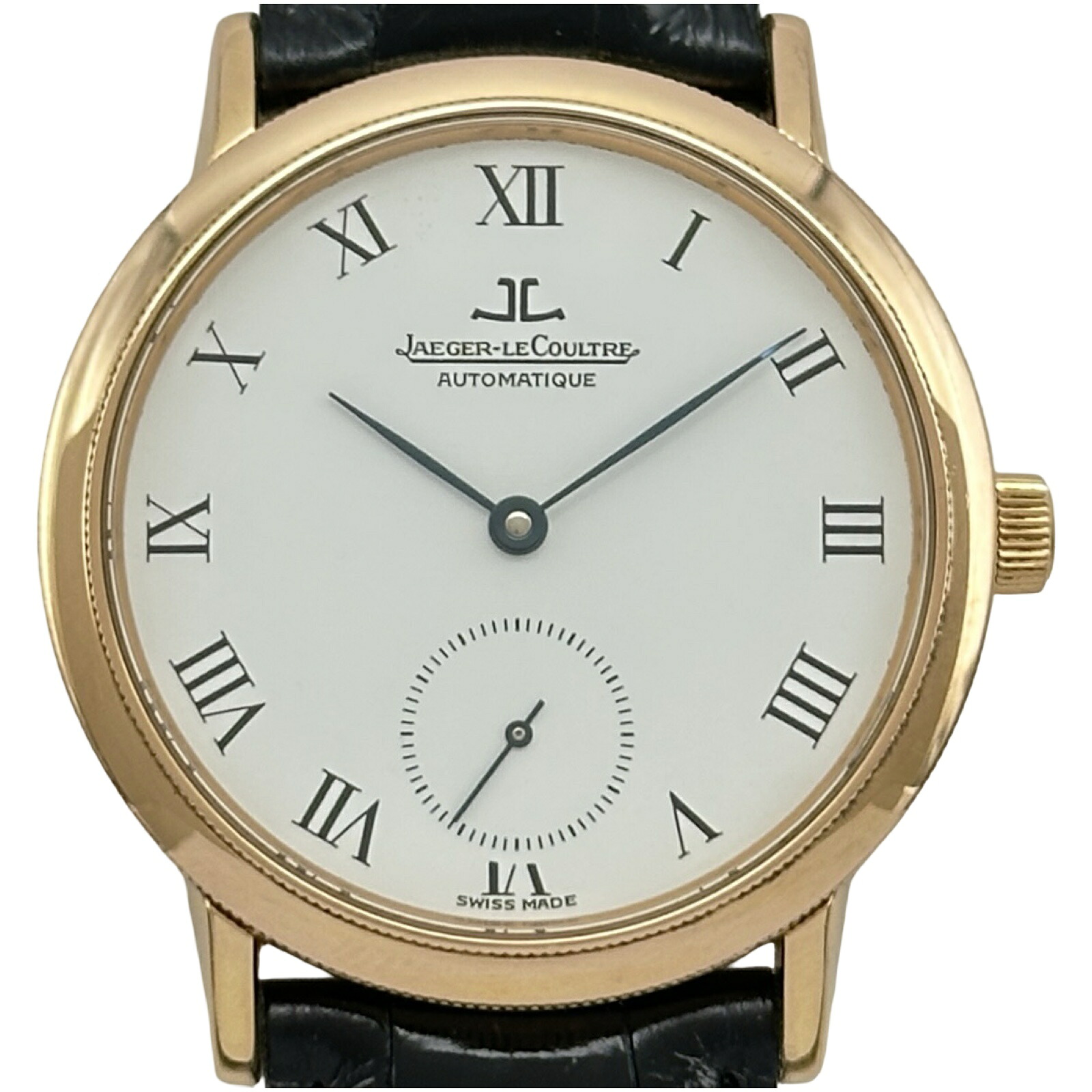 ジャガー・ルクルト JAEGER-LE COULTRE ジェントローム 155.2.9(155.240.910) ホワイト ピンクゴールド 自動巻き レディース 腕時計【中古】｜OKURA（おお蔵）店