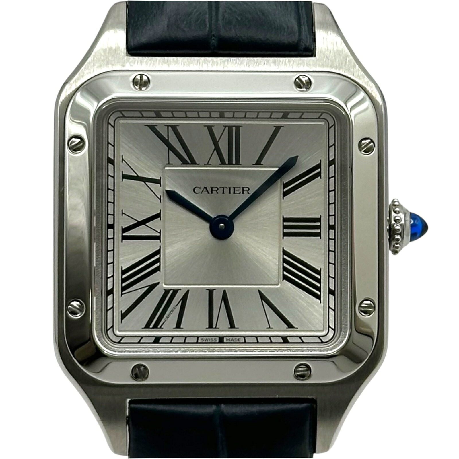 カルティエ Cartier サントス デュモン SM WSSA0023 シルバー ステンレススチール レディース 腕時計【中古】