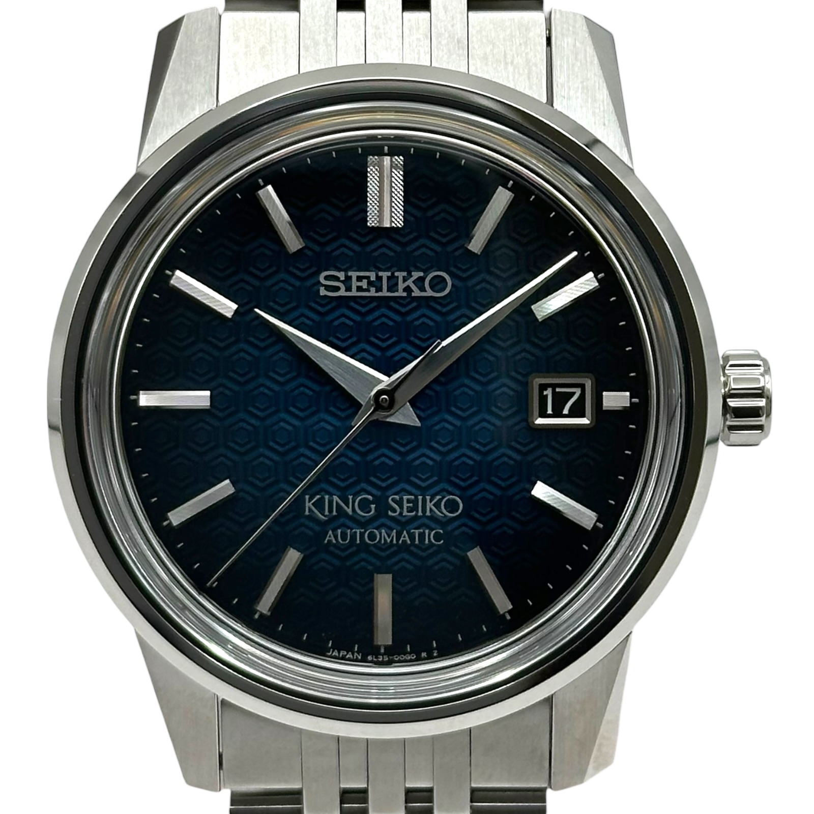 【6/1～ 最大限度30,000円OFFクーポン券！】セイコー SEIKO 第一人者セイコー SDKA013(L35-00G0) 米国海軍 ステンレス鋼スチール写真 自動小銃一巻き メンズ ウオッチ【中古】