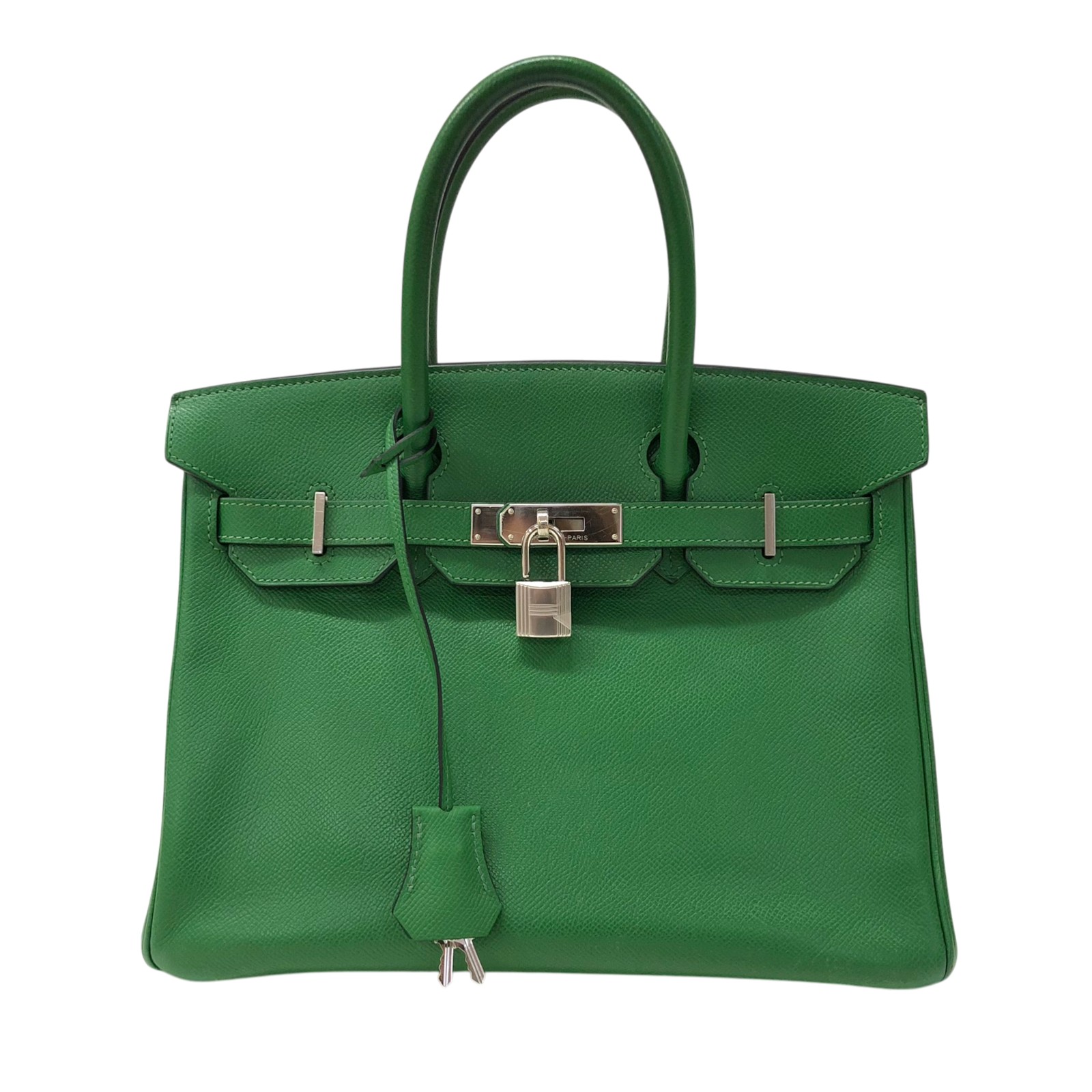 エルメス HERMES バーキン30 □N刻 ベンガル シルバー金具 エプソン レディース ハンドバッグ【中古】｜OKURA（おお蔵）店