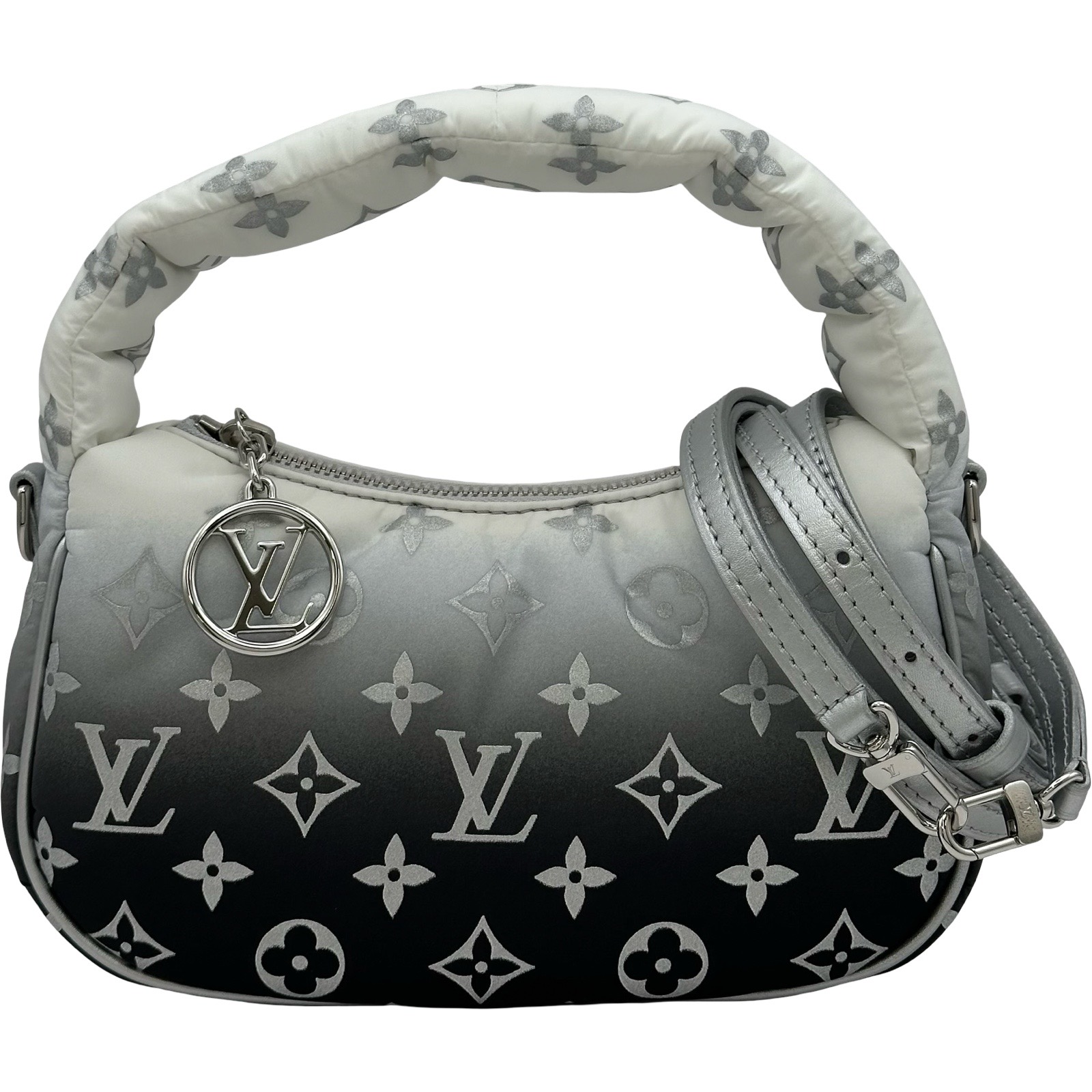 ルイ・ヴィトン LOUIS VUITTON ミニムーン M11896 シルバー SKI レディース ショルダーバッグ【中古】｜OKURA（おお蔵）店 159,000円