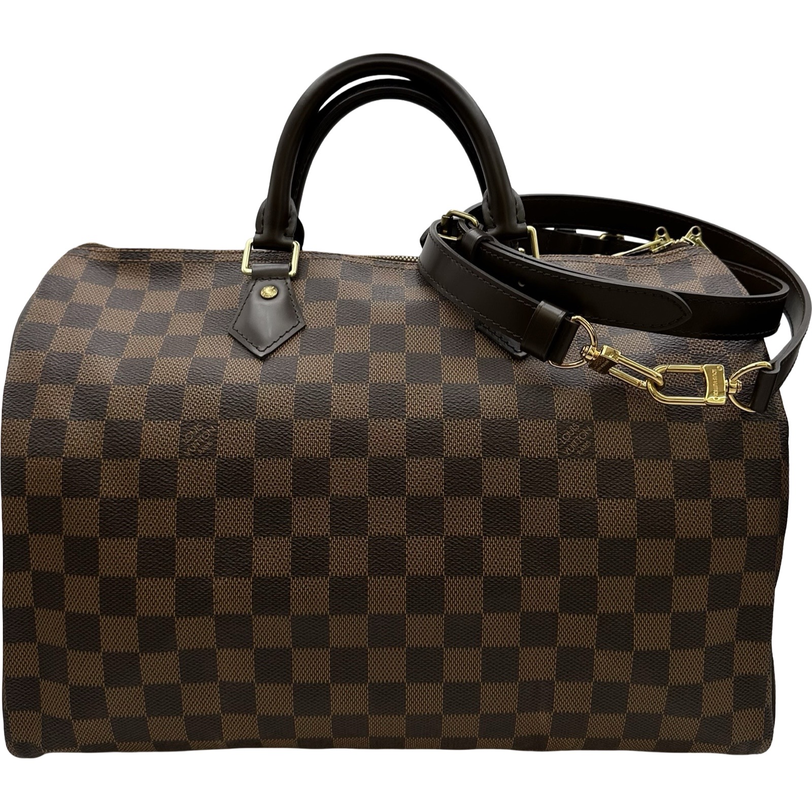 【最大限度40,000円OFF引き換え証離れ離れ中！】ルイ・ヴィトン LOUIS VUITTON スピーディ・バンドリエール35 N41182 赤銅色 ダミエ レディース ショルダーバッグ【中古】
