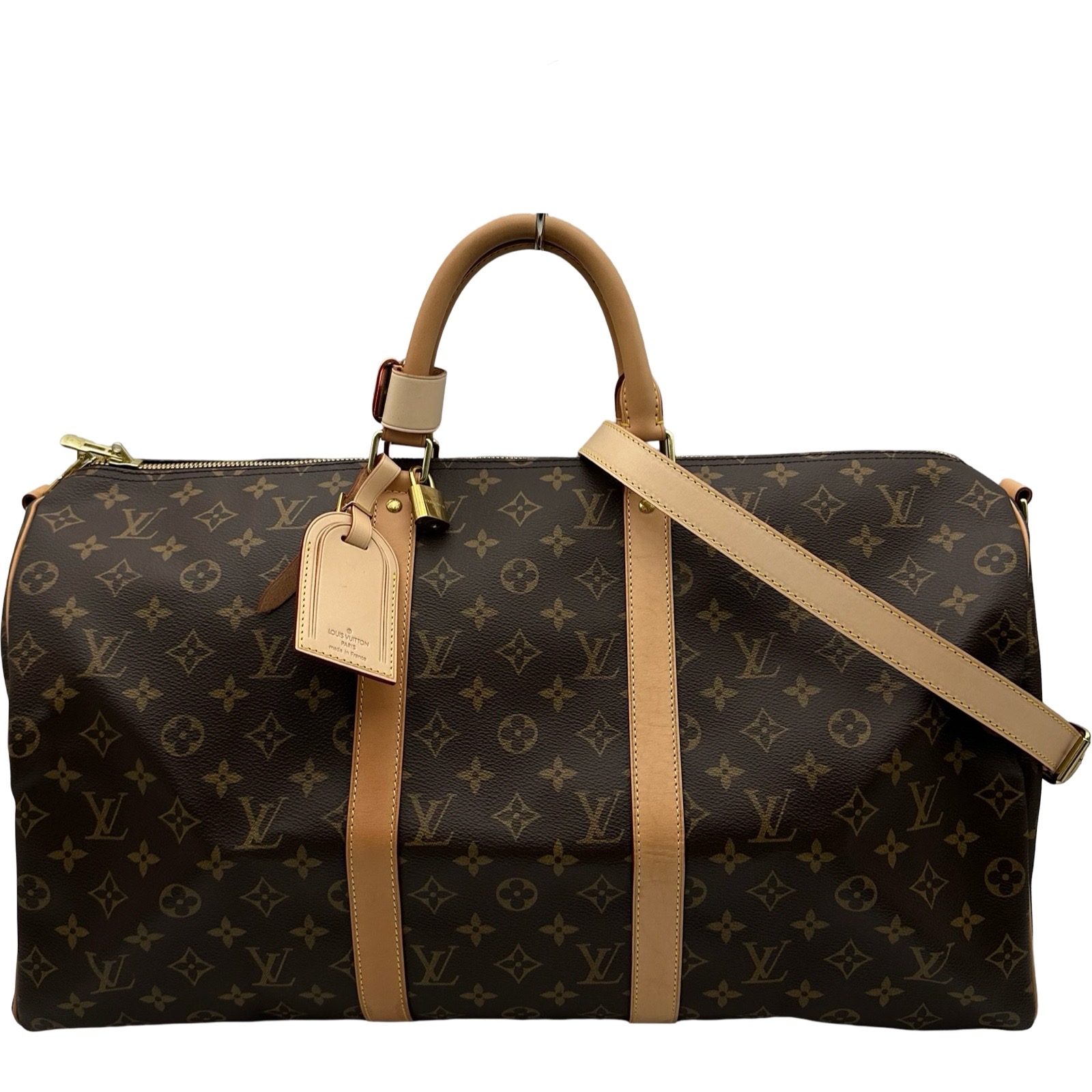 【6/1～ 最大限度30,000円OFF引き換え証！】ルイ・ヴィトン LOUIS VUITTON キーポル50 M41416 赤銅色 モノグラム ユニ一発やる ボストンバッグ【中古】