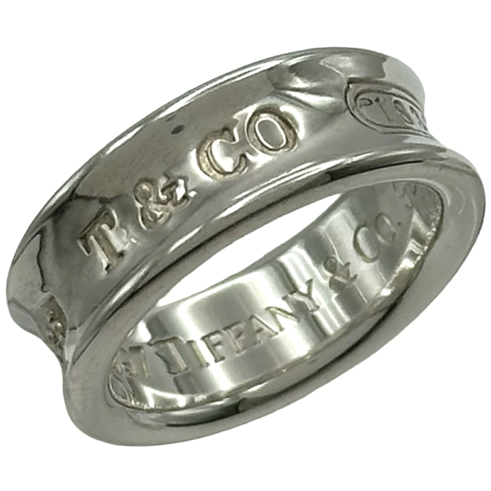 ティファニー TIFFANY＆CO 1837ナローリング シルバー 925 ジュエリー【中古】｜OKURA（おお蔵）店