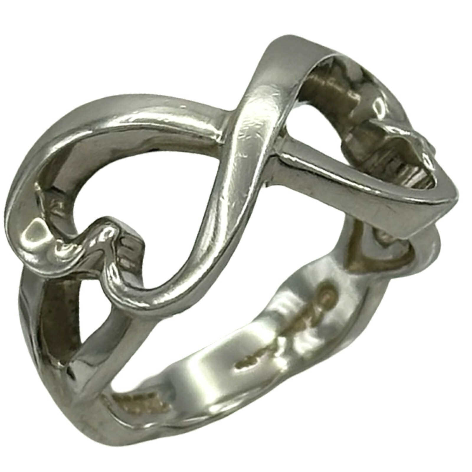 ティファニー TIFFANY＆CO ラビングハートリング シルバー 925 ジュエリー【中古】