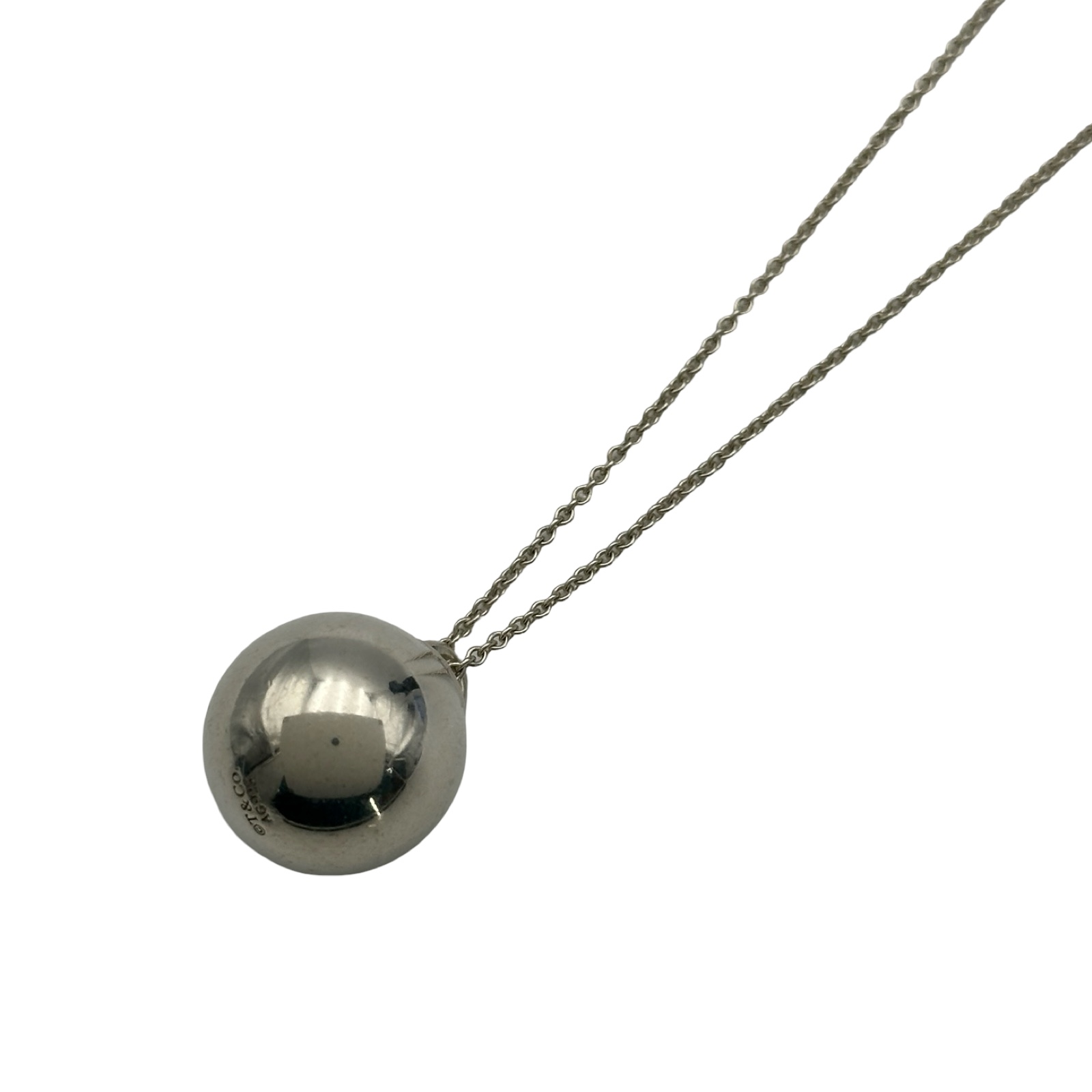 ティファニー TIFFANY＆CO ハードウェアボールネックレス シルバー AG925 ジュエリー【中古】 52,200円