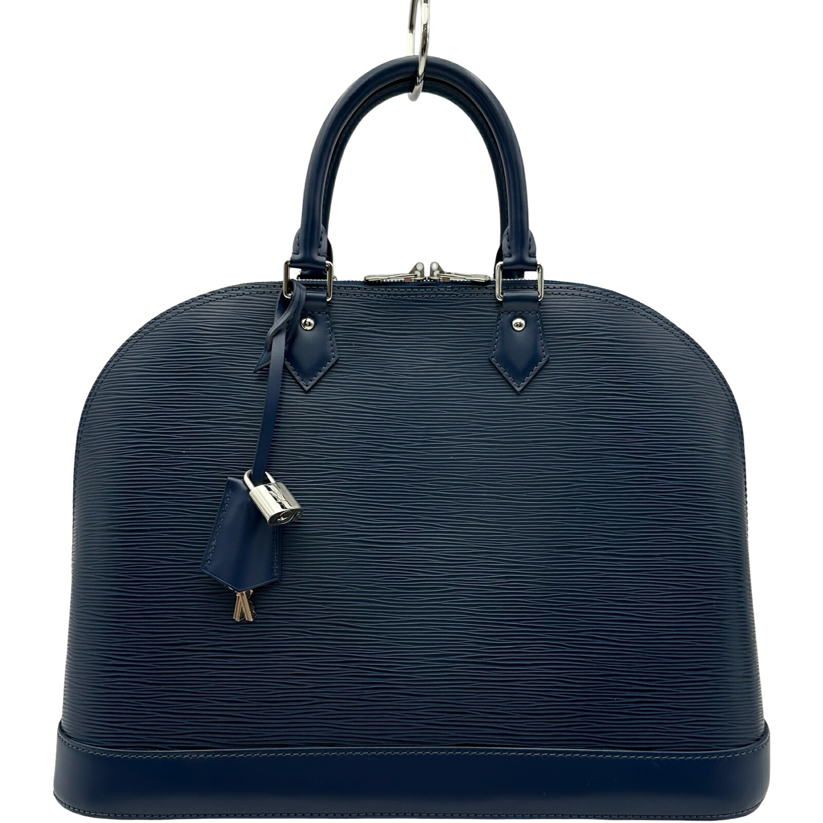 ルイ・ヴィトン LOUIS VUITTON アルマGM ネイビー エピ レディース ハンドバッグ【中古】