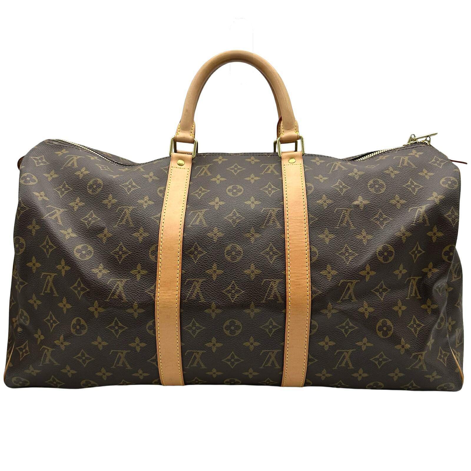 ルイ・ヴィトン LOUIS VUITTON キーポル50 M41426 ブラウン モノグラム レディース ボストンバッグ【中古】|OKURA(おお蔵)店